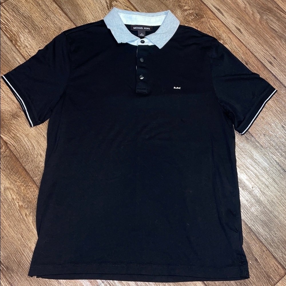 Michael Kors Prima Soft Polo Shirt Men Size M